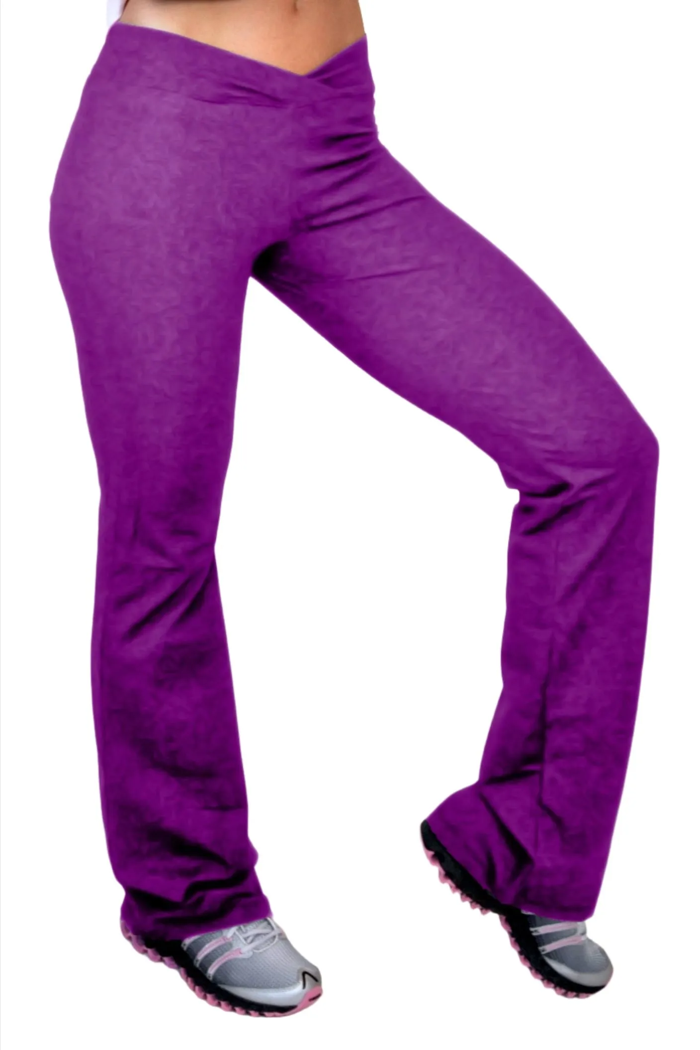 One Step Ahead Brushed Supplex V Front Straight Leg Pant 260