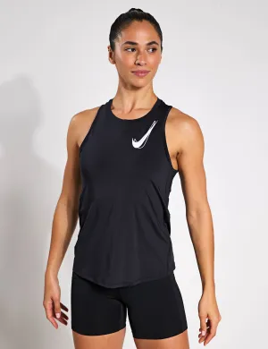 One Swoosh Dri-FIT Running Tank Top - Black