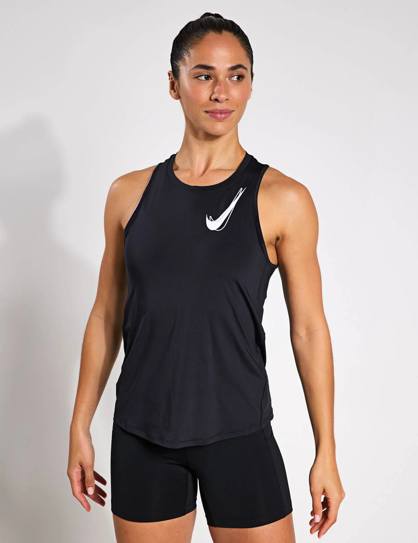 One Swoosh Dri-FIT Running Tank Top - Black