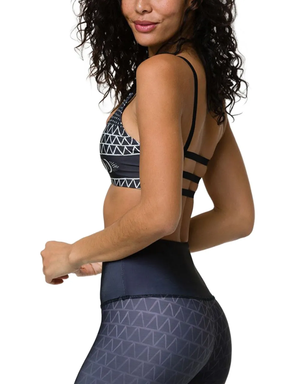 Onzie Cage Back Bra 382 Graphic