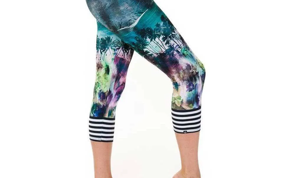 Onzie Hot Yoga Graphic Capri 241