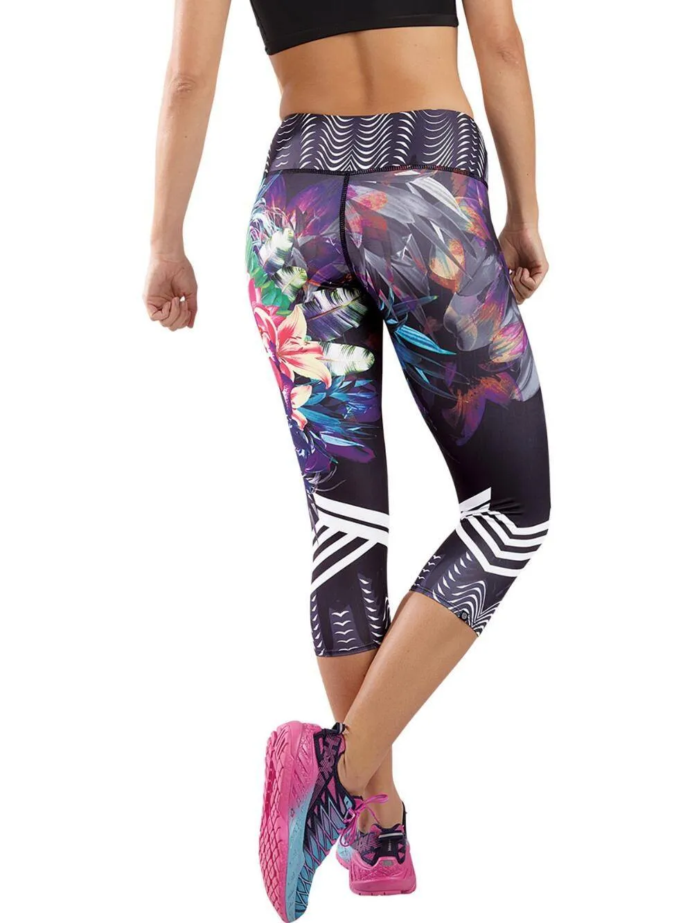 Onzie Hot Yoga Graphic Capri 241