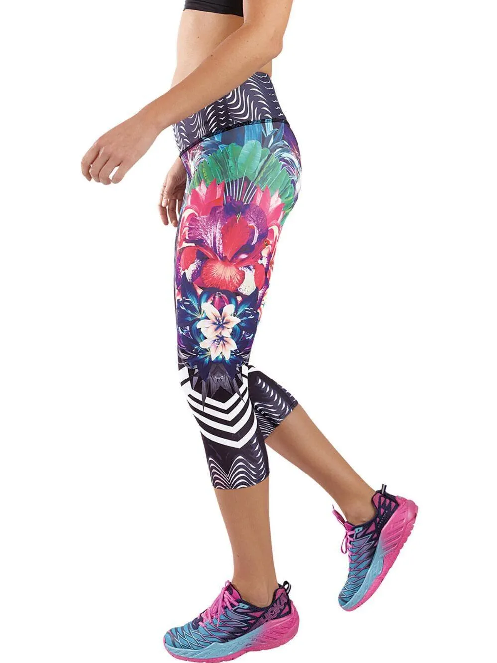 Onzie Hot Yoga Graphic Capri 241