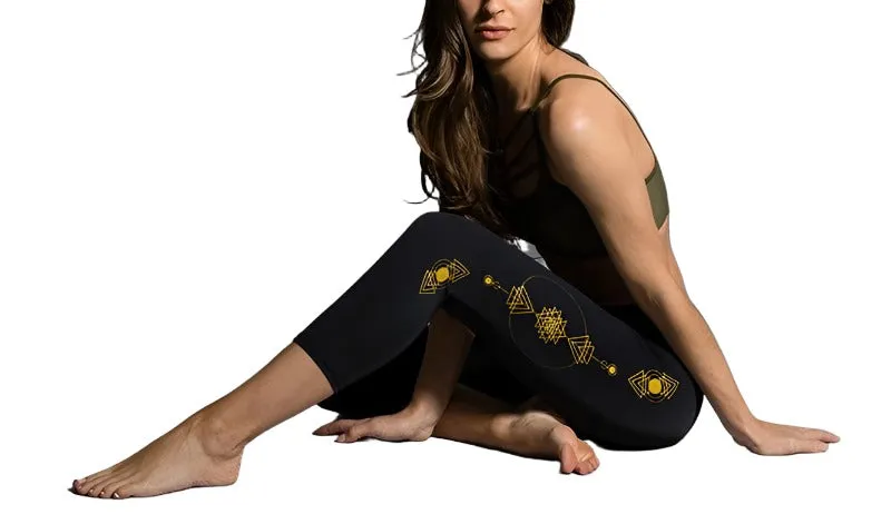 Onzie Hot Yoga Venice Capri 290 Bling