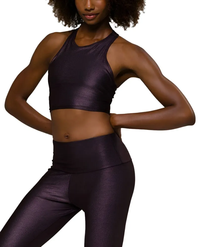 Onzie Peek-a-boo Racer Yoga Crop Top 3024