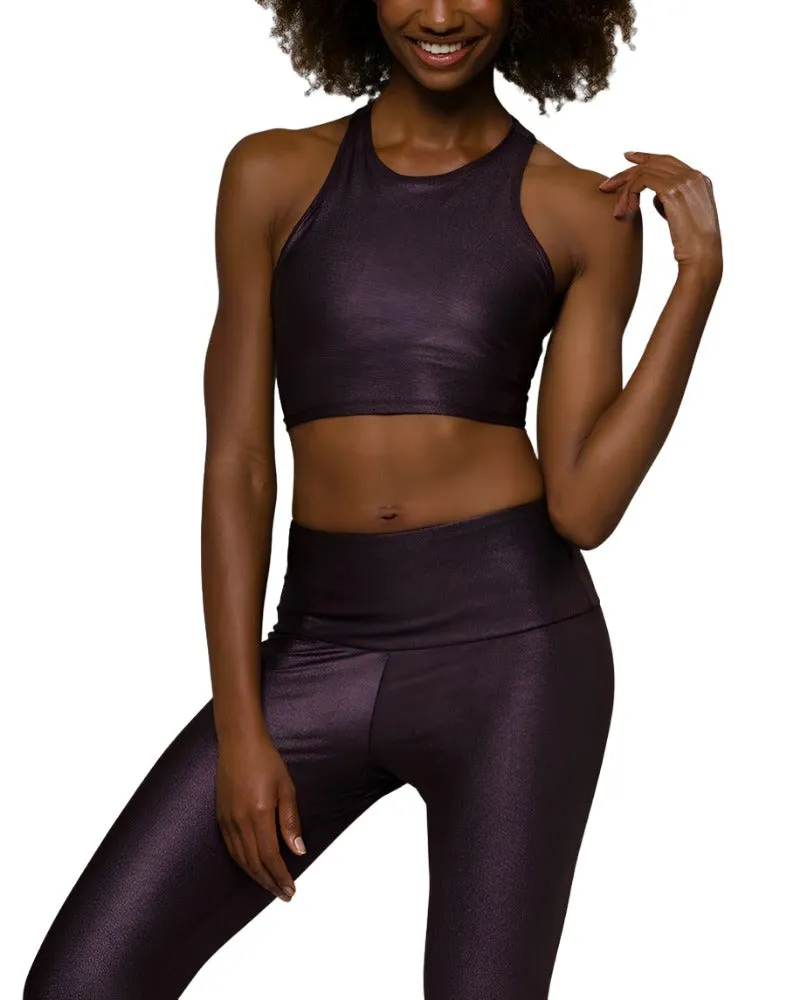 Onzie Peek-a-boo Racer Yoga Crop Top 3024
