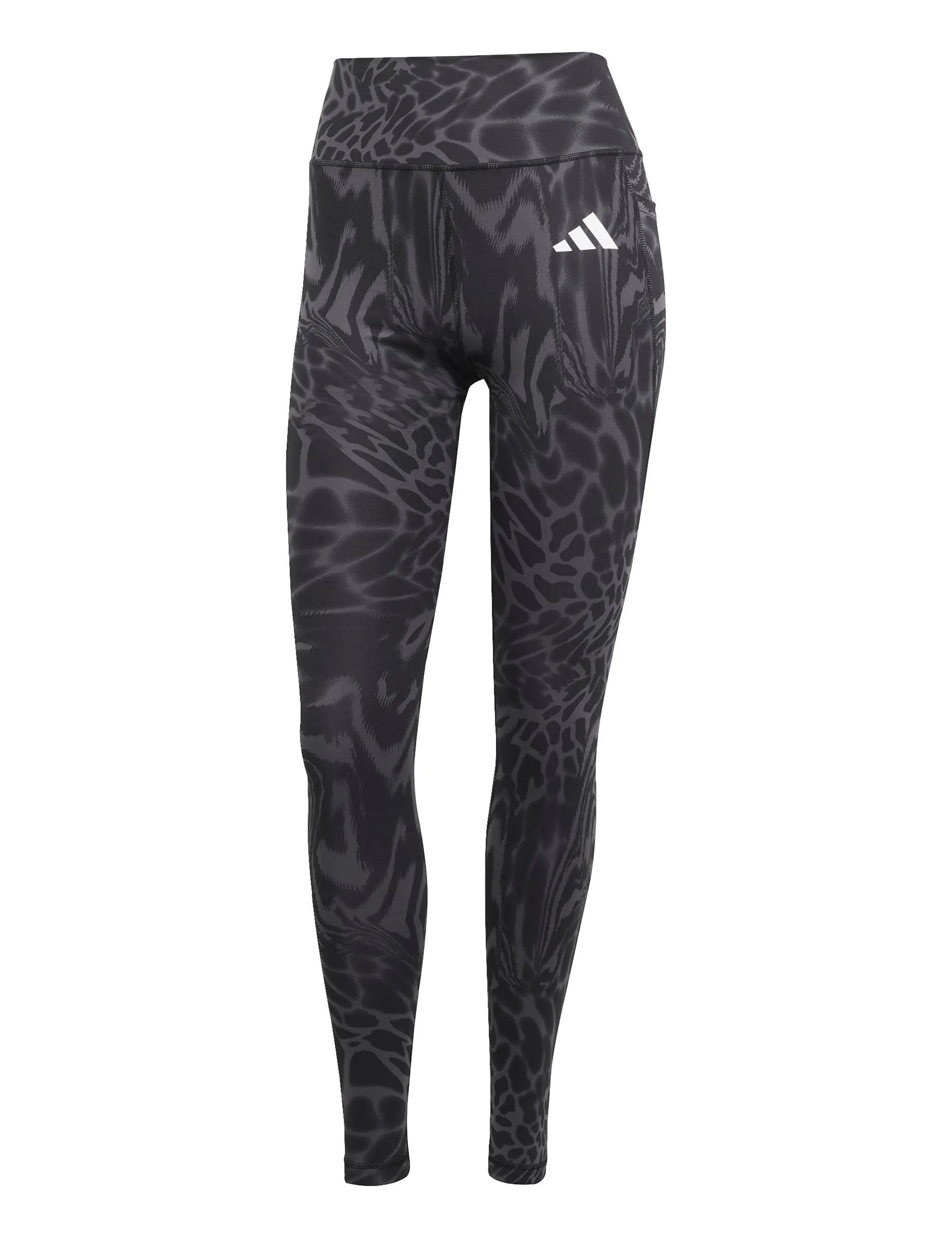 Optime Essentials Stash Pocket Full-Length Leggings - Black