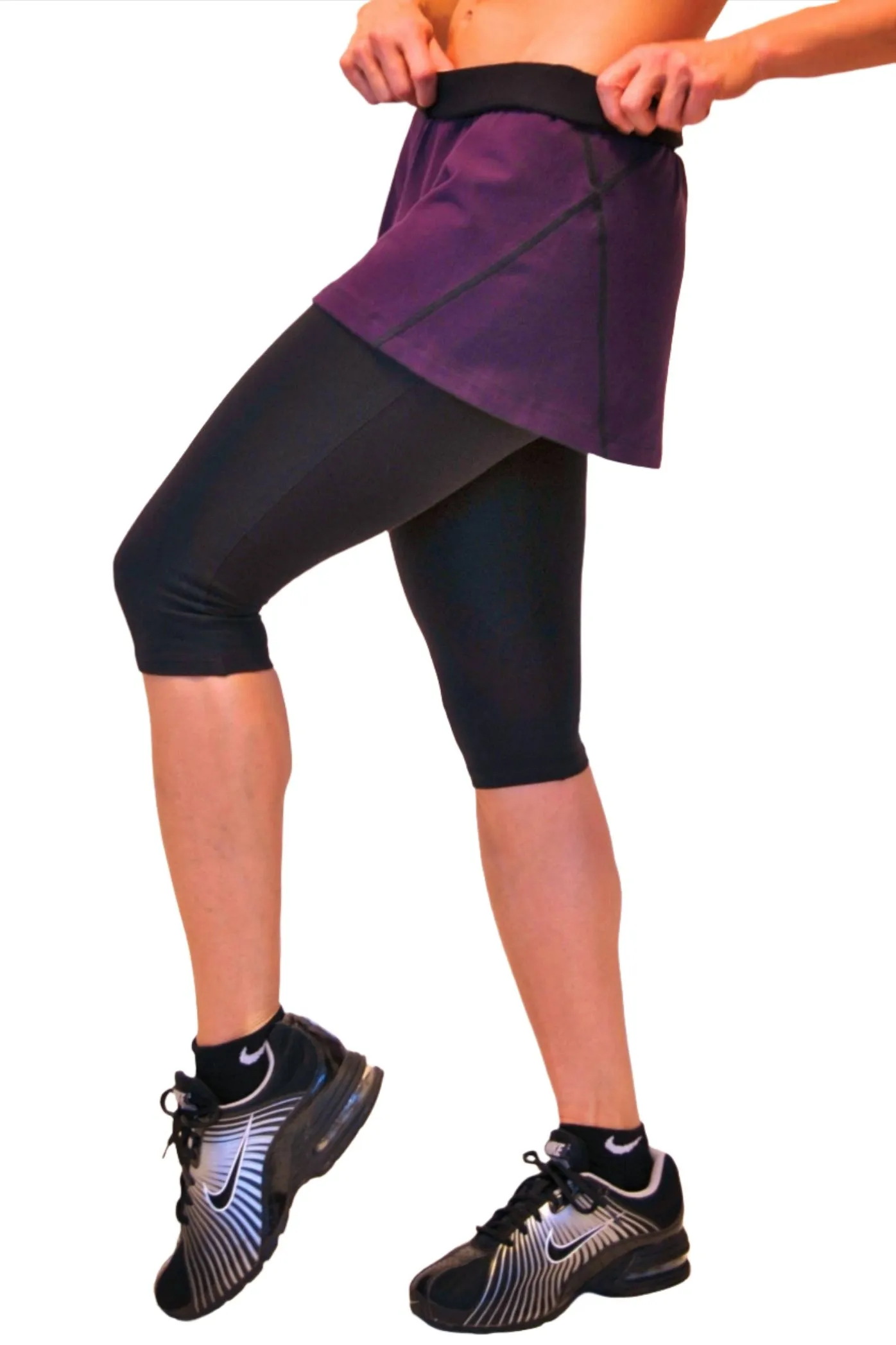 Osheka Brushed Supplex Capri Skort 2018