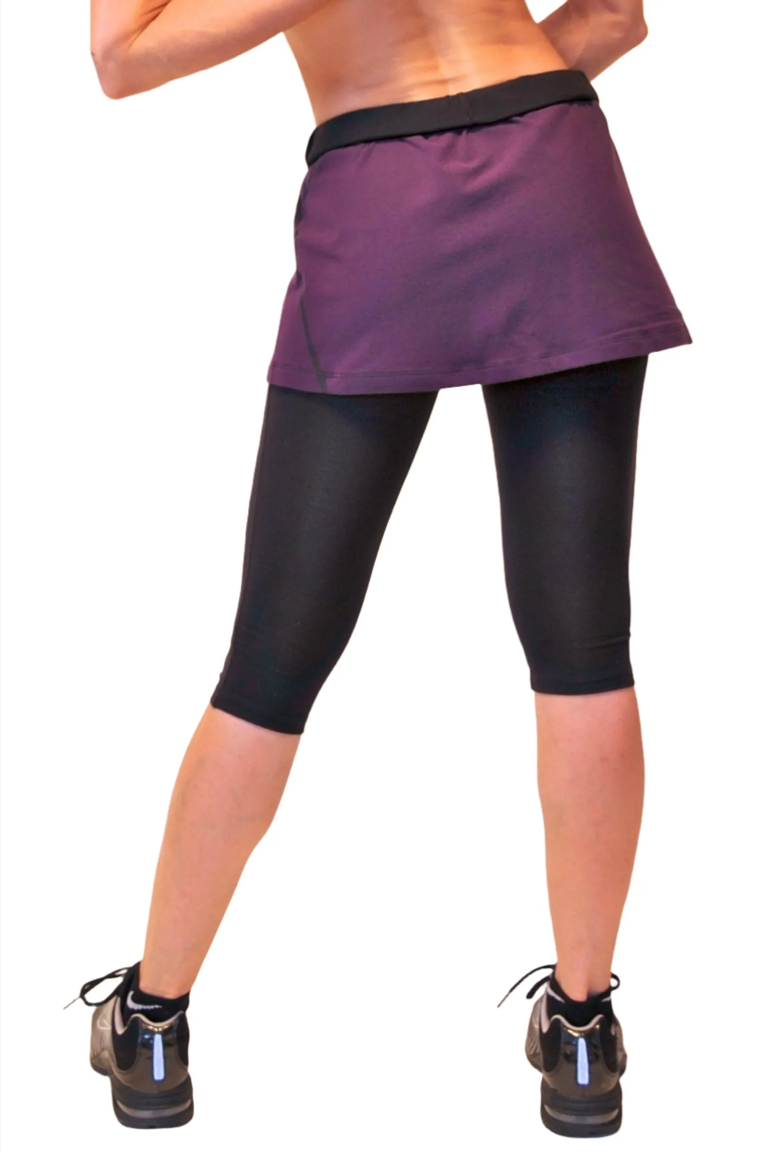 Osheka Brushed Supplex Capri Skort 2018