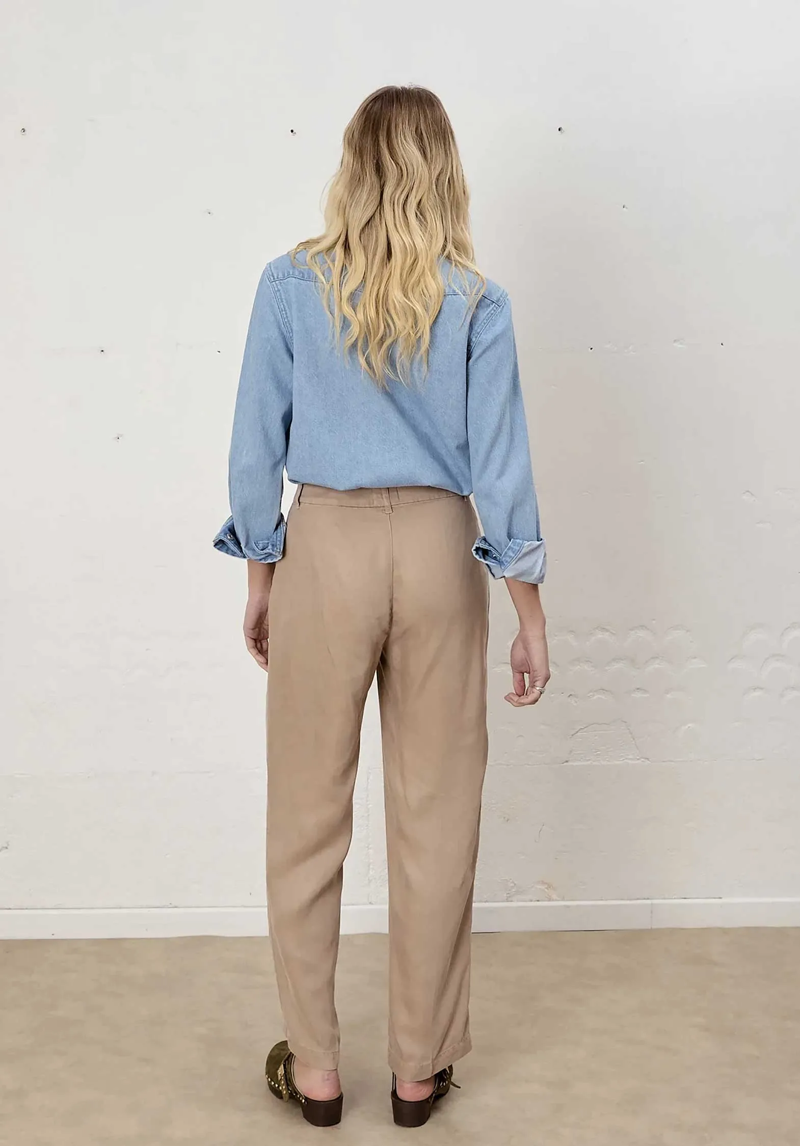 Pants Po1222-241 Simon Tencel Musc