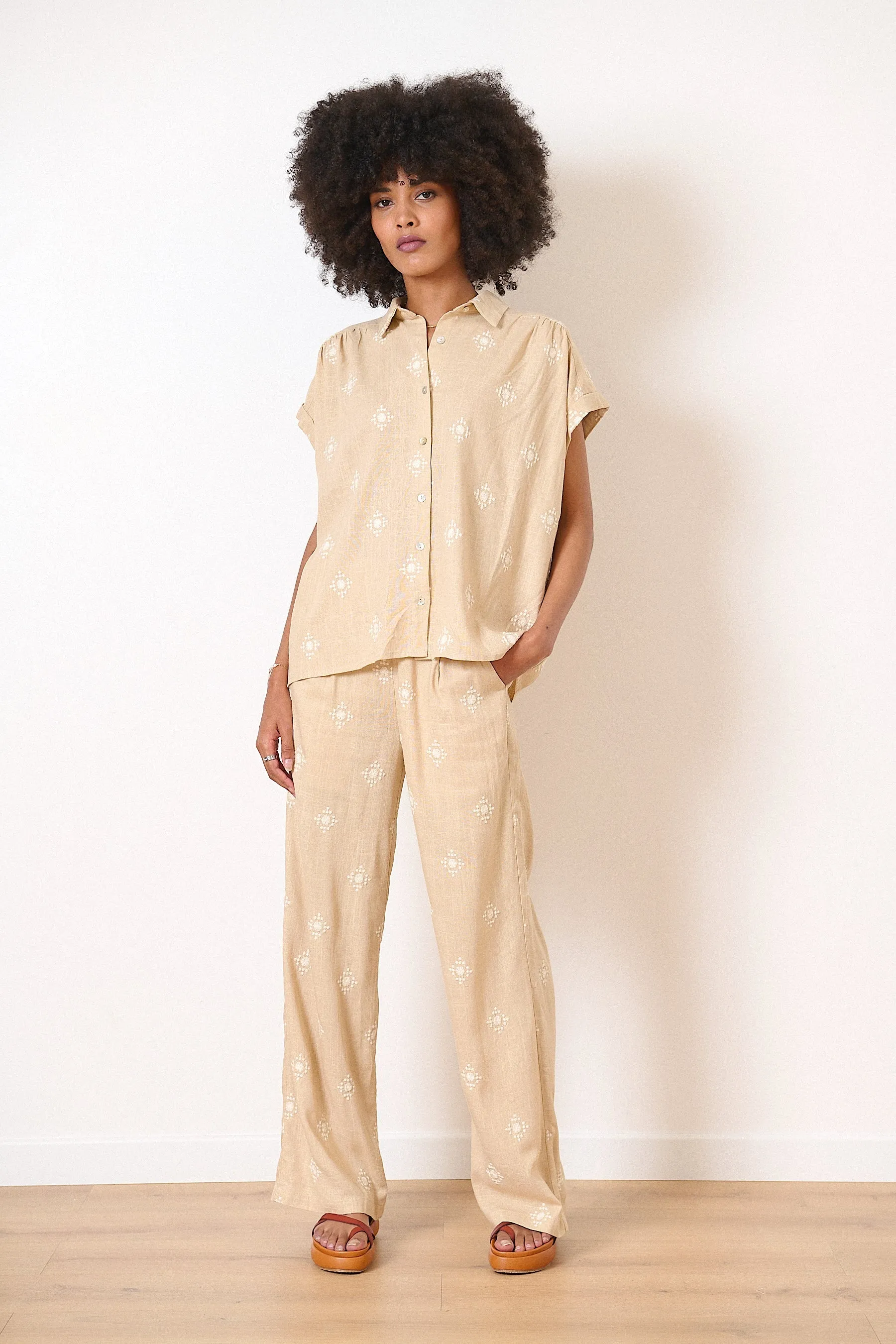 Pants Torino 0831 Pantalon To 0831 Beige