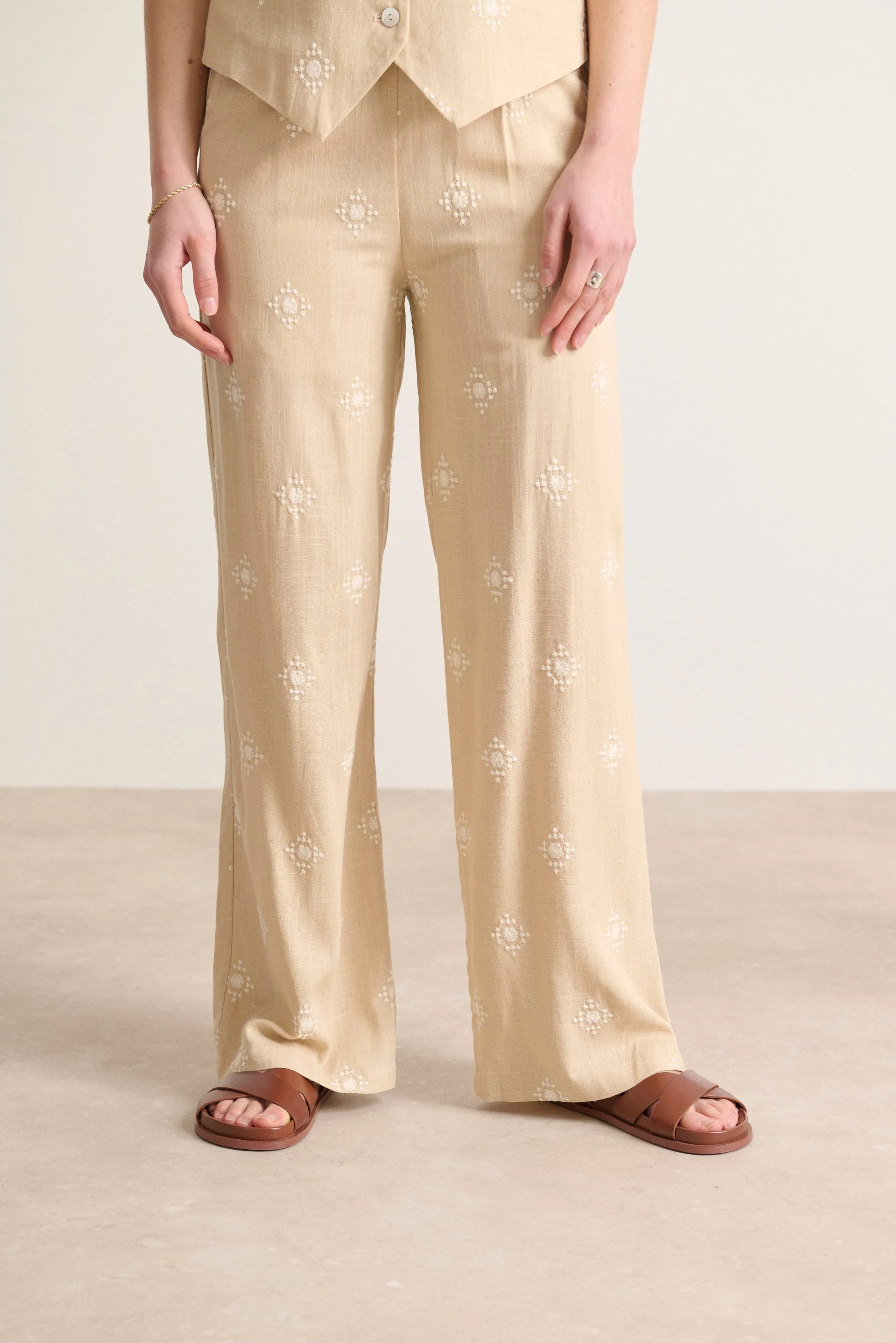 Pants Torino 0831 Pantalon To 0831 Beige
