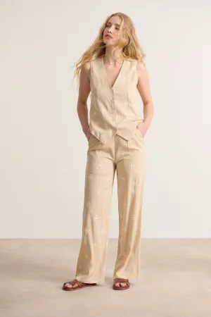 Pants Torino 0831 Pantalon To 0831 Beige