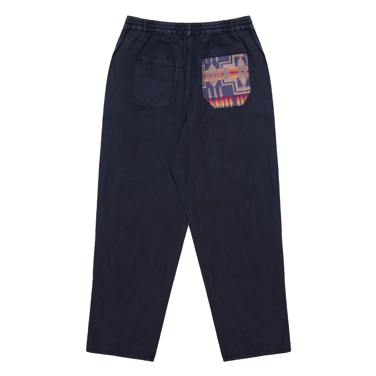 Pendleton Utility Patchwork Pants Navy