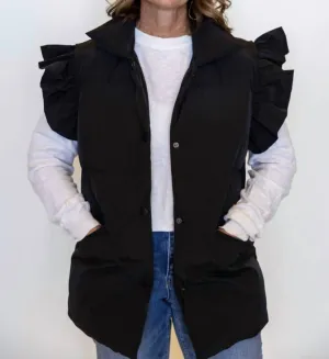 Perfect Puffer Vest In Black