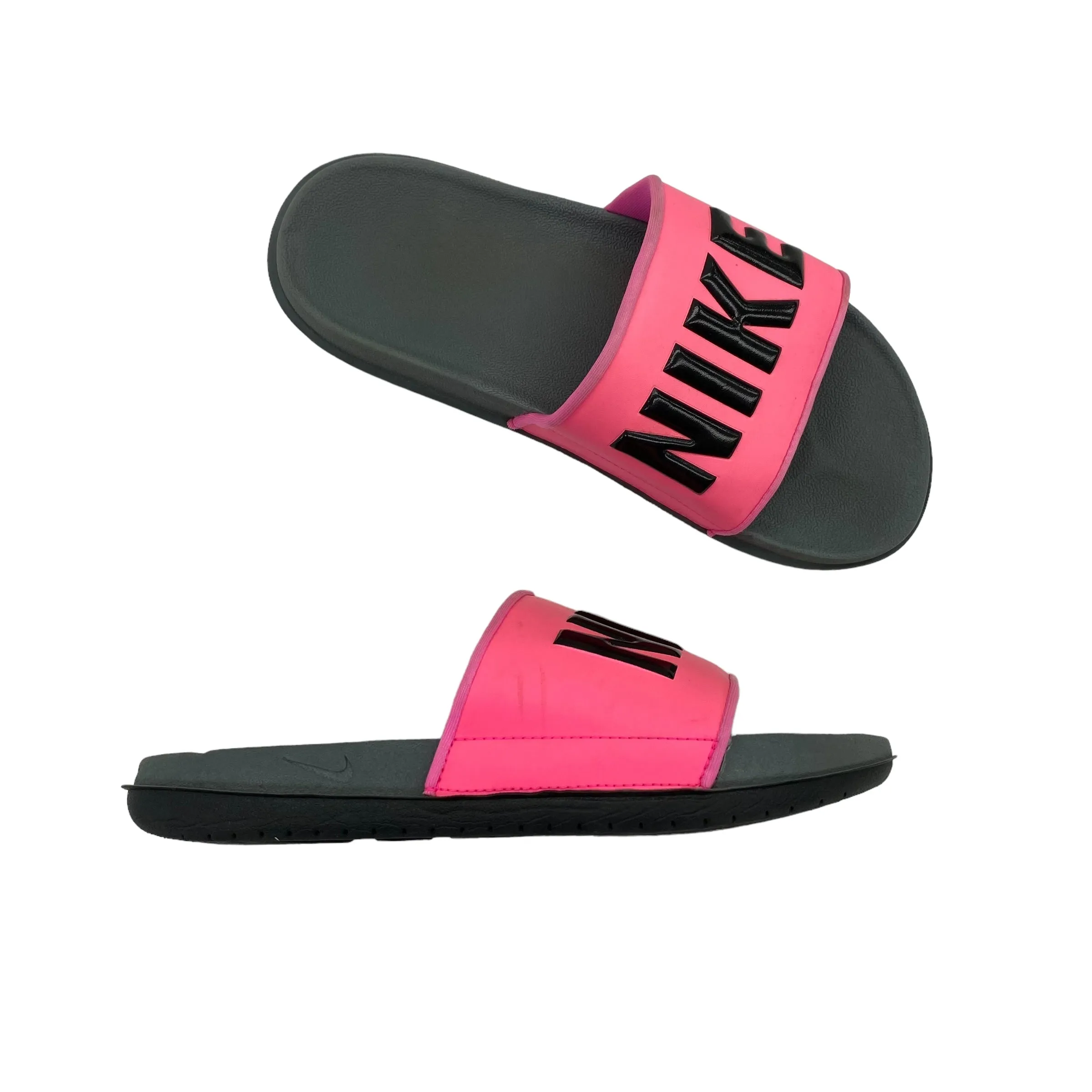 PINK SANDALS FLATS by NIKE Size:8 nike