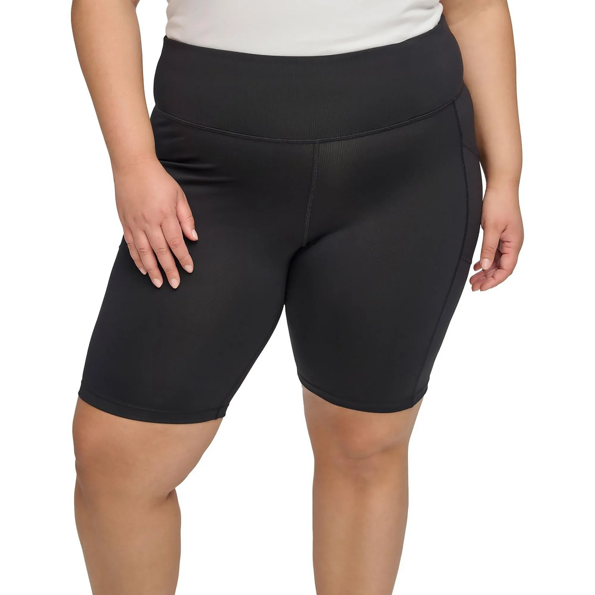 Plus Womens Fitness Workout Bike Short
