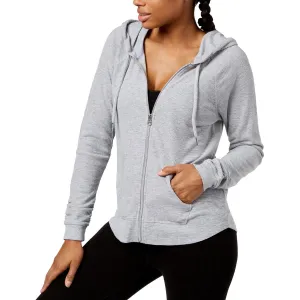 Plus Womens Heathered Fitness Hoodie
