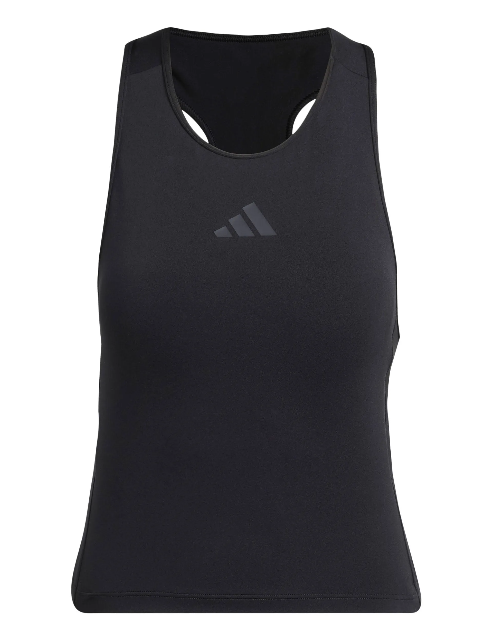 Power 3-Stripes Racerback Bra Tank Top - Black