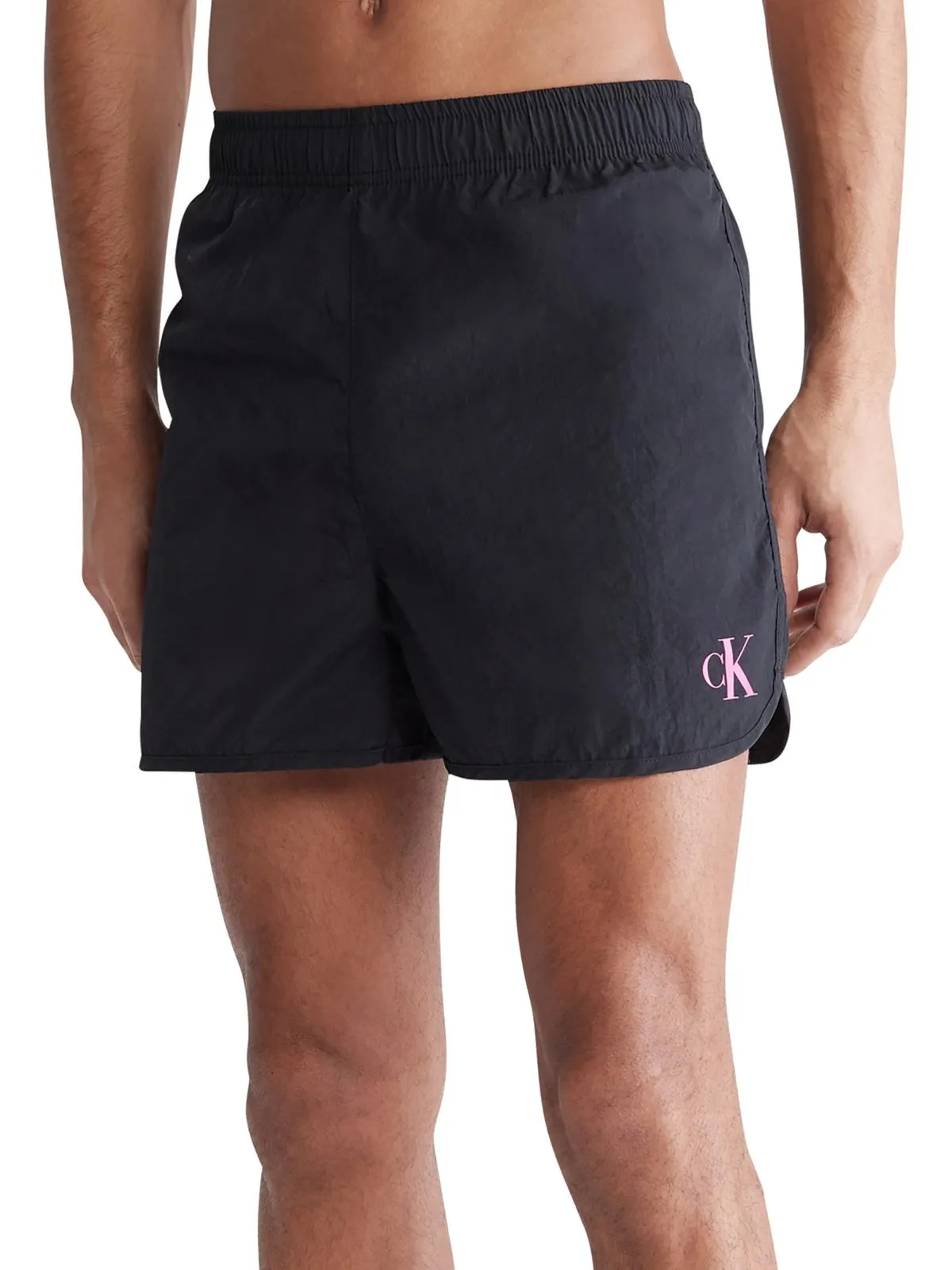 Pride Mens Logo Above Knee Flat Front
