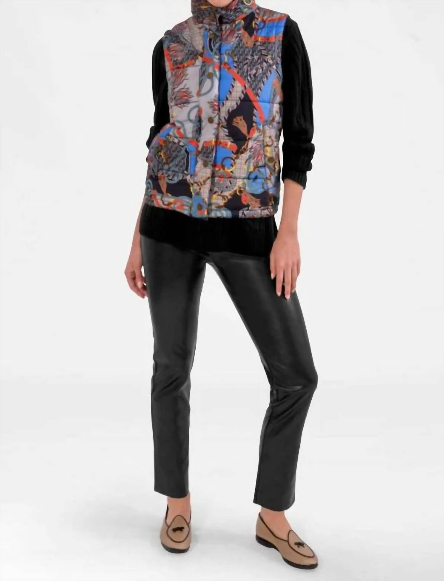 Puffer Vest Ditto In Black