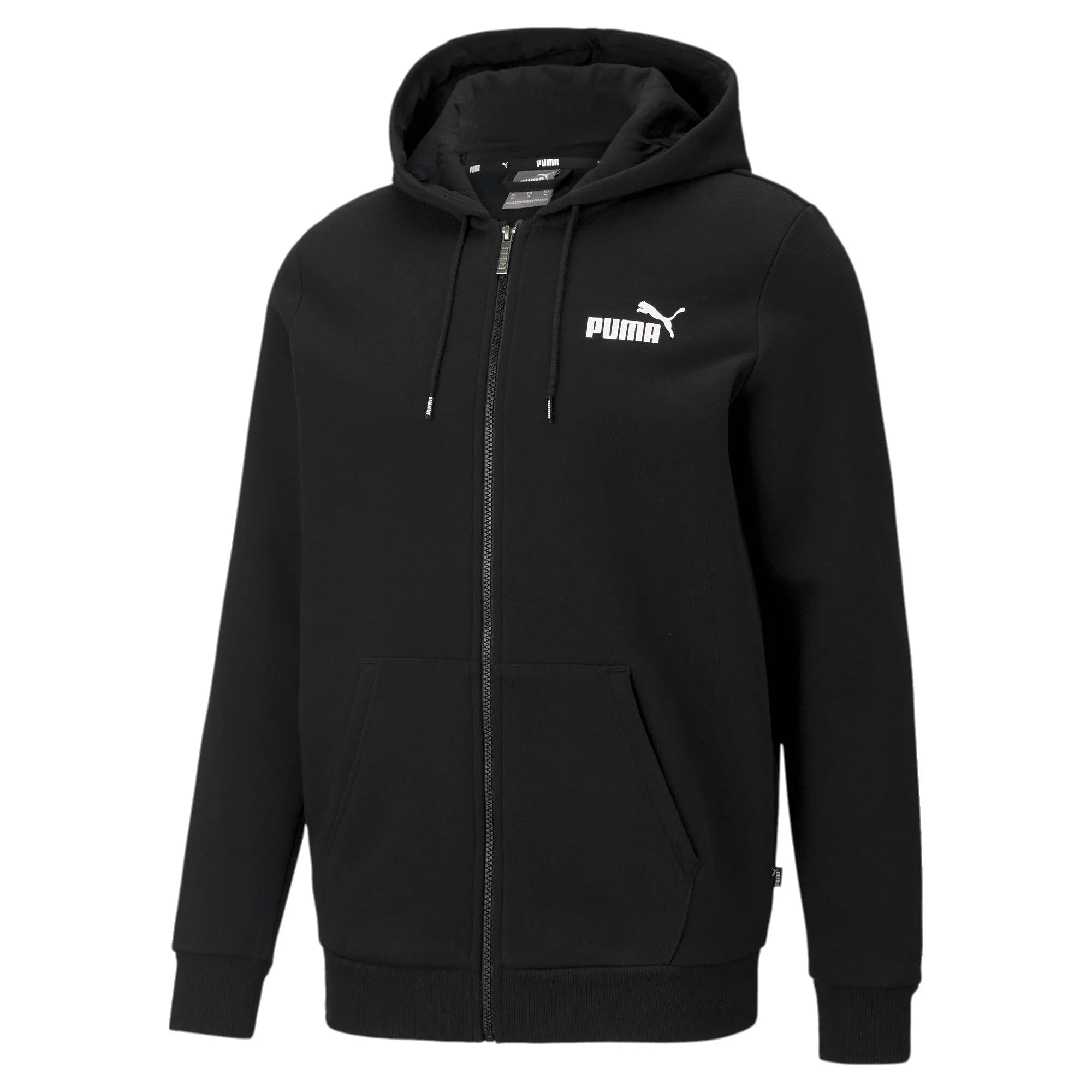 PUMA Men's Essentials Full-Zip Logo Hoodie Men