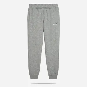 PUMA MEN'S ESSENTIALS LOGO FLEECE GREY SWEATPANT