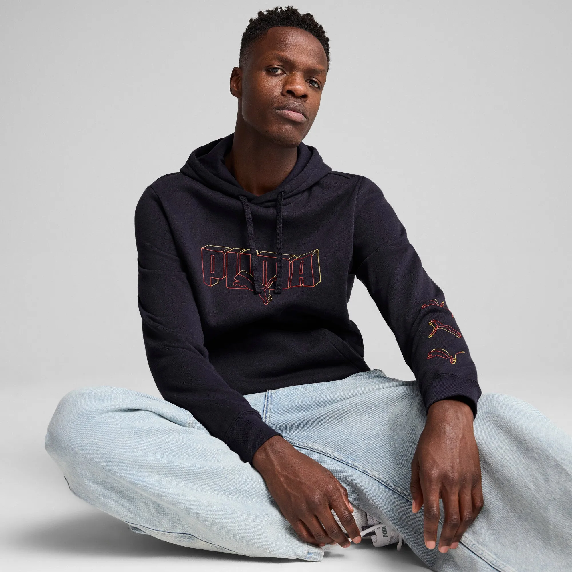 PUMA Men's Essentials Logo Lab Hoodie Men