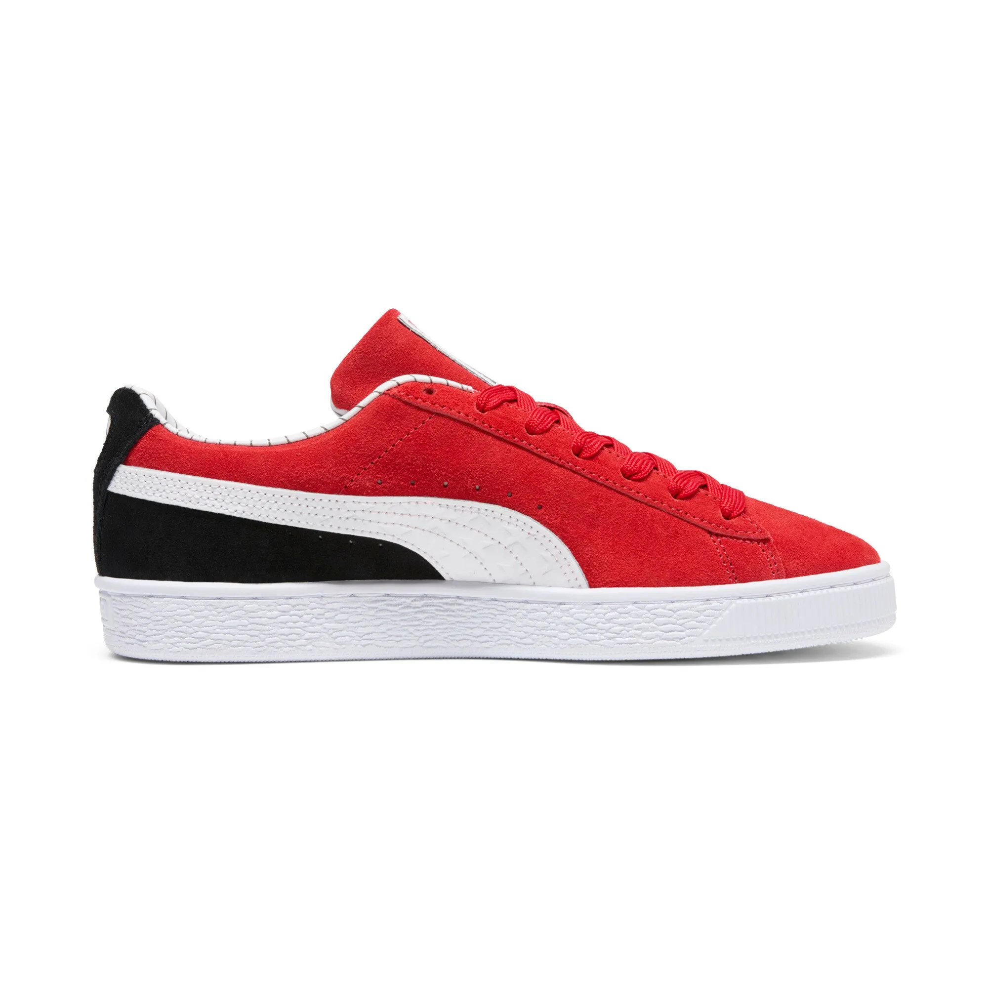 PUMA Men's Suede Pinstripe Sports Club Sneakers