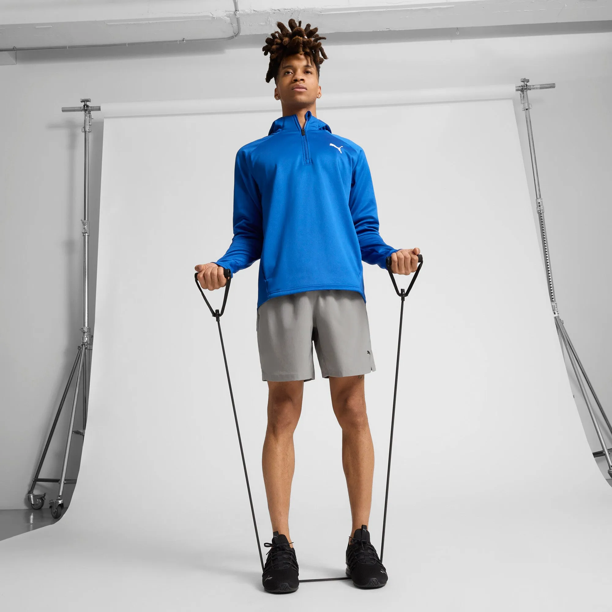 PUMA Men's Train All Day ESSENTIALS 7" Woven Shorts