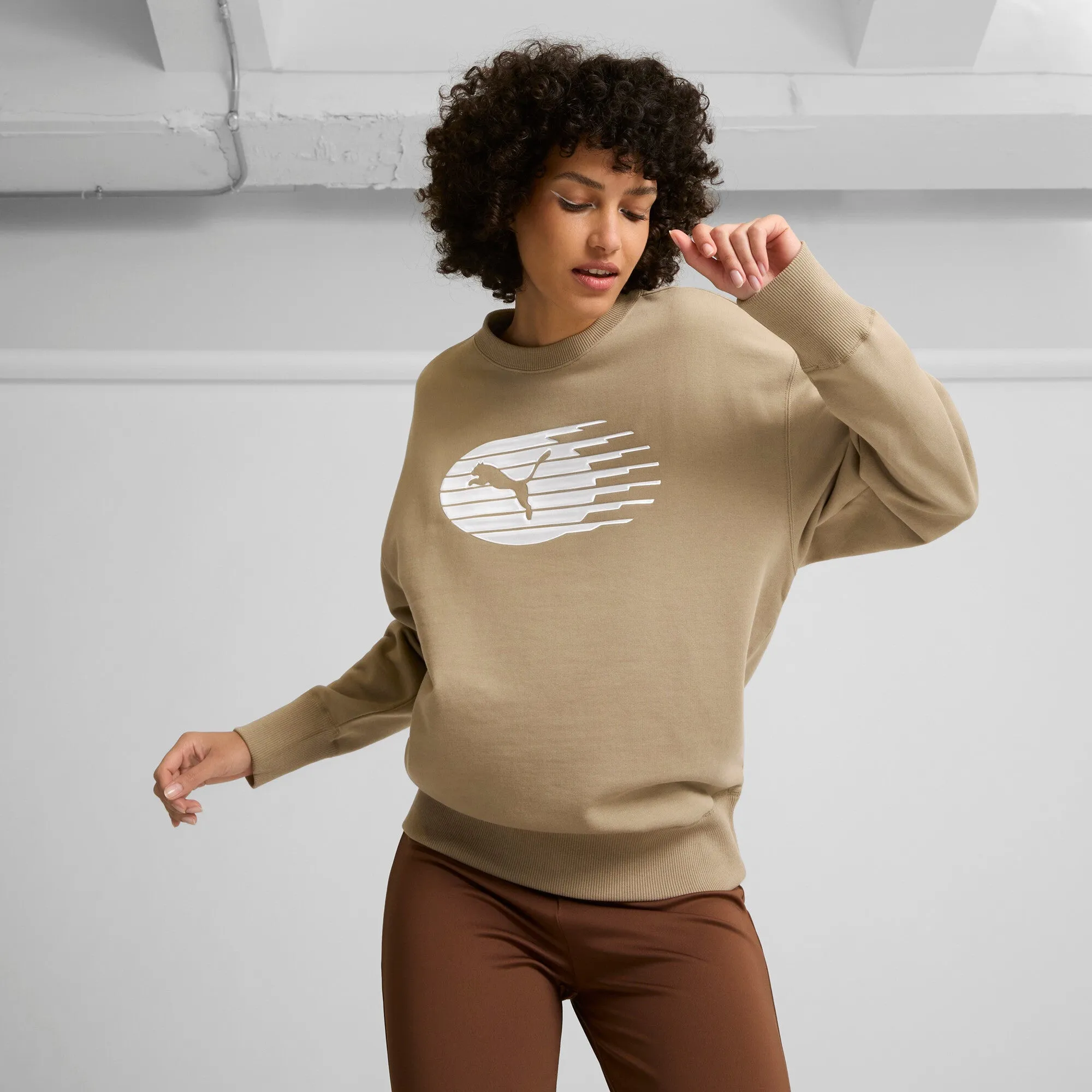 PUMA Women's NYC Crew Sweatshirt