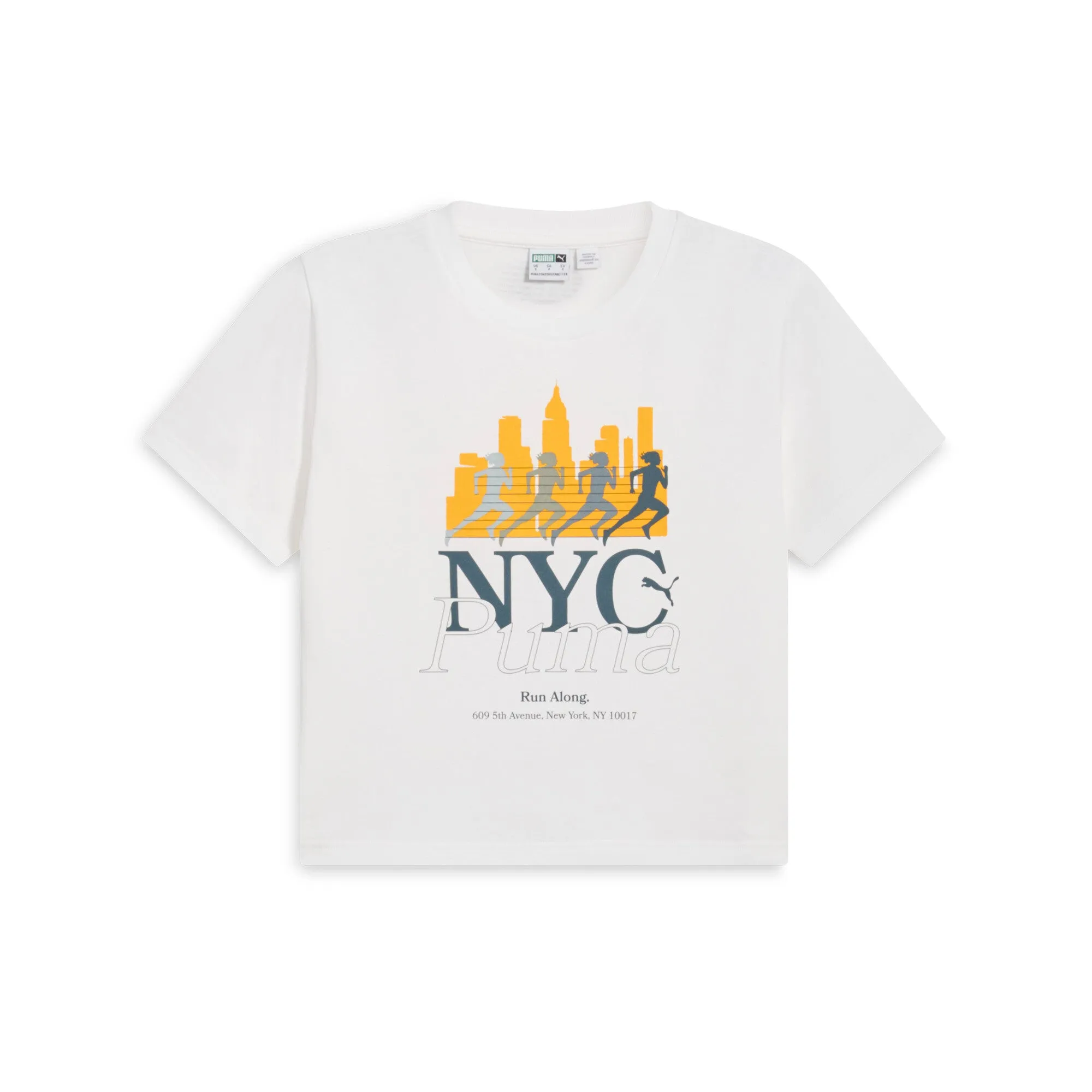 PUMA Women's NYC Cropped Tee