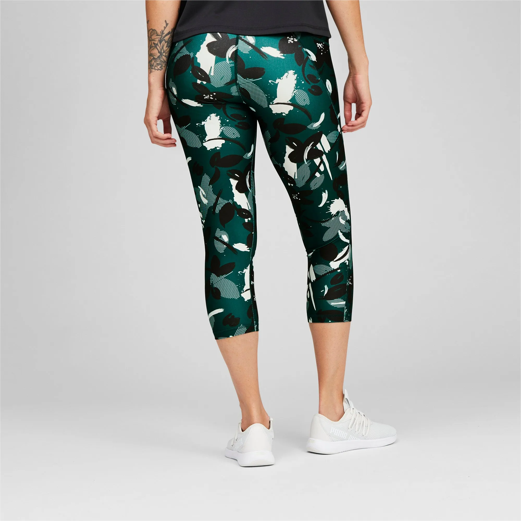PUMA Women's Train AOP 3/4 Leggings