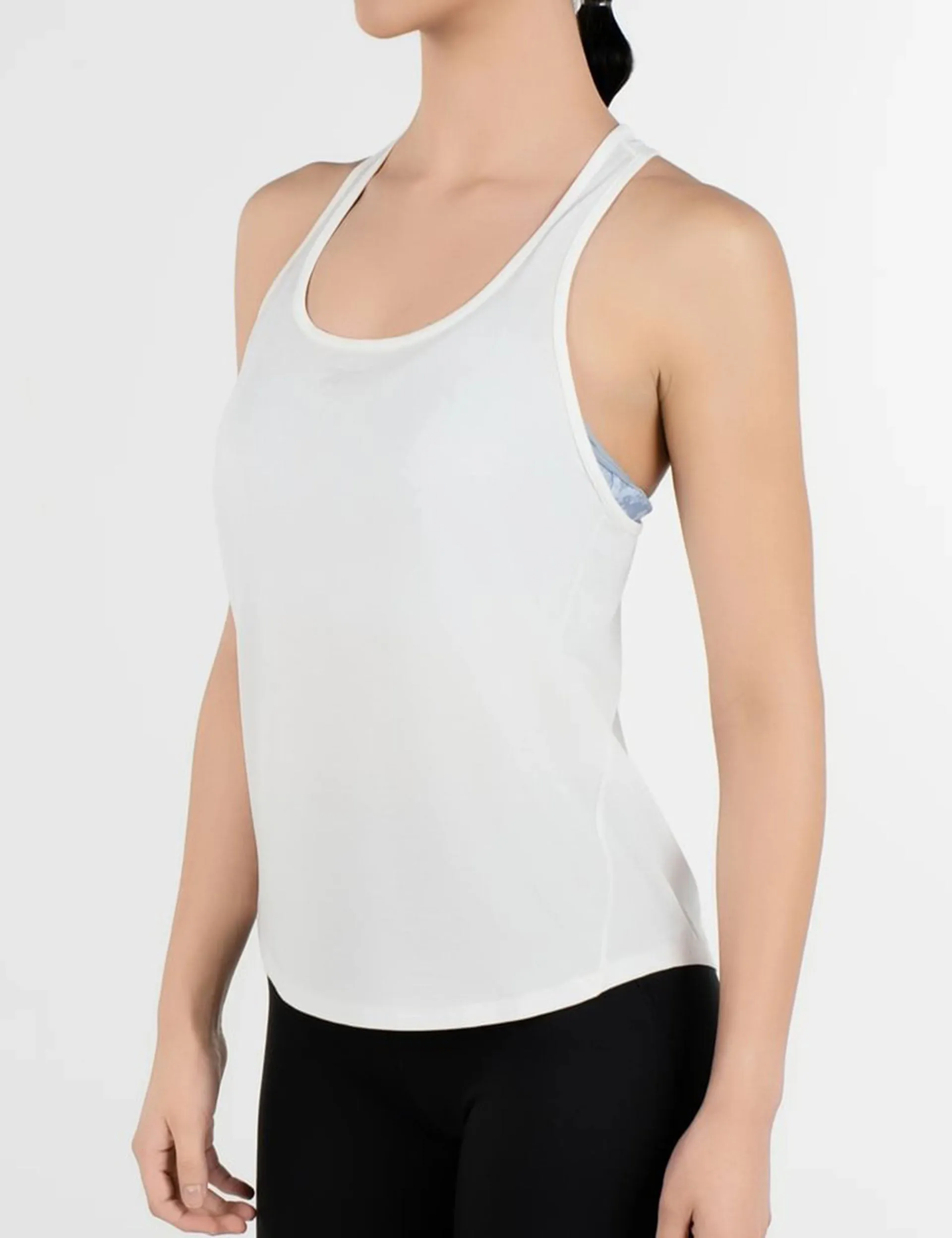 RBK-Chill Athletic Tank Top - Chalk