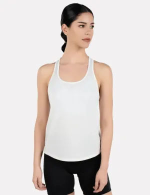 RBK-Chill Athletic Tank Top - Chalk
