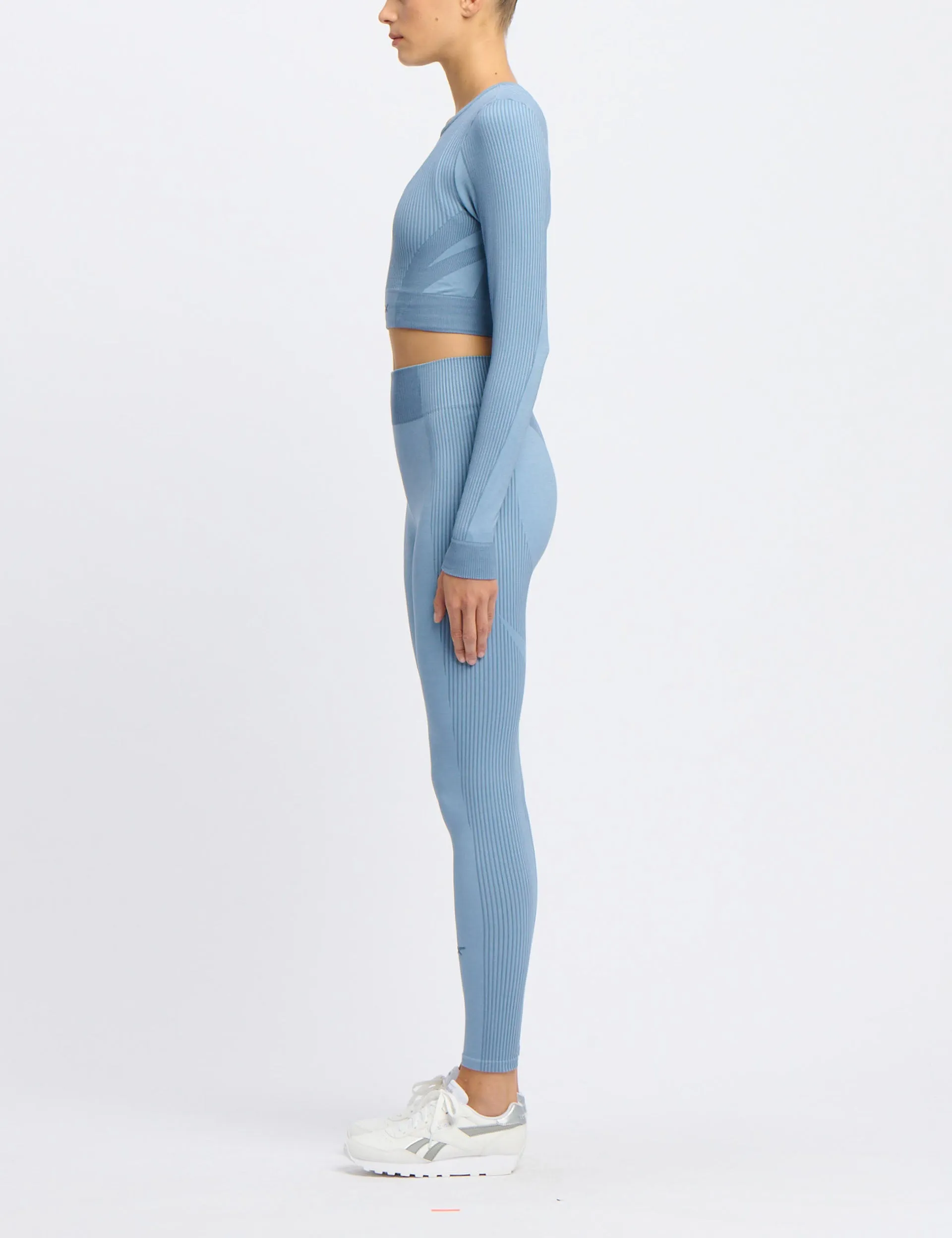 RBK-Lab Long-Sleeve Seamless Top - Upgrade Blue