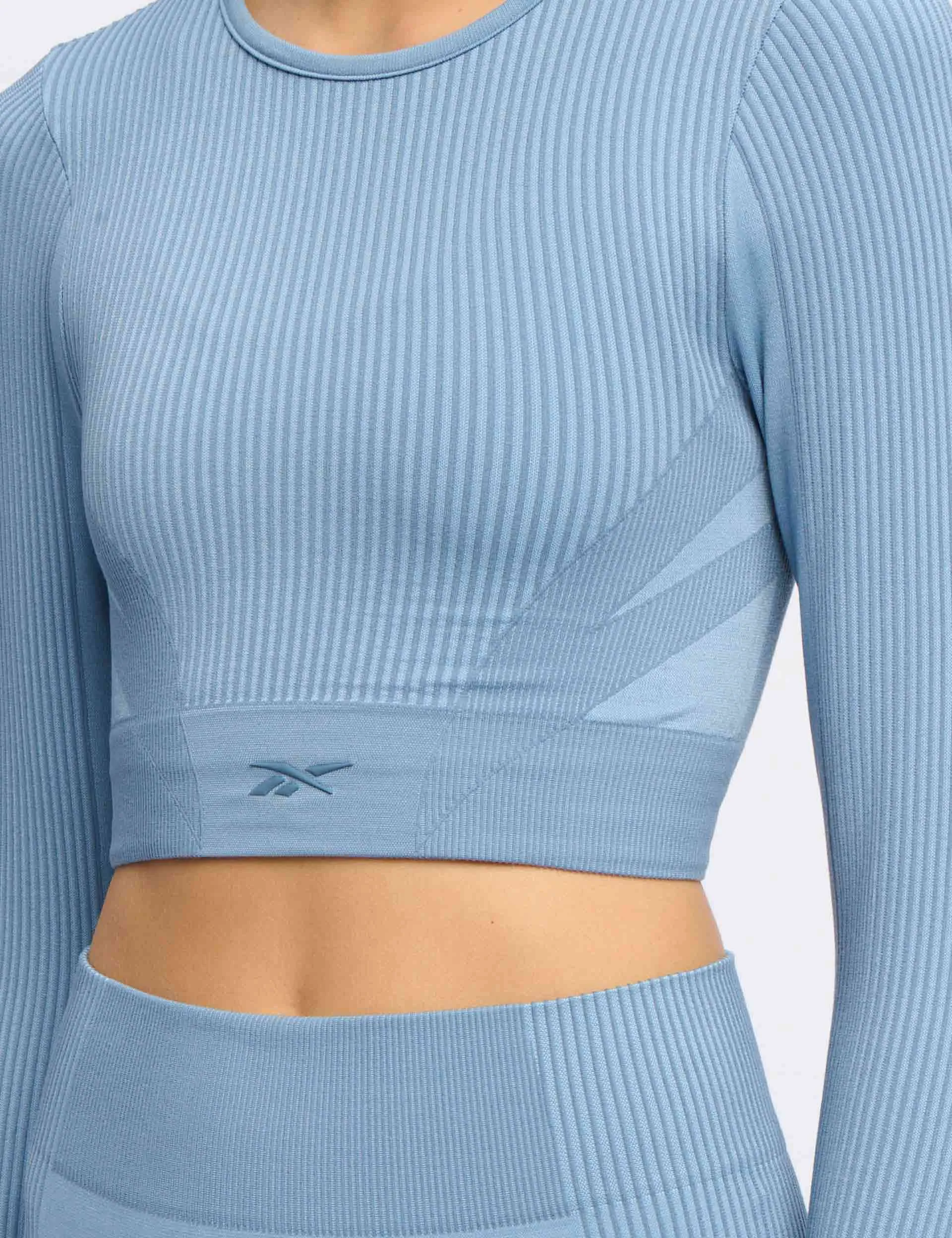 RBK-Lab Long-Sleeve Seamless Top - Upgrade Blue