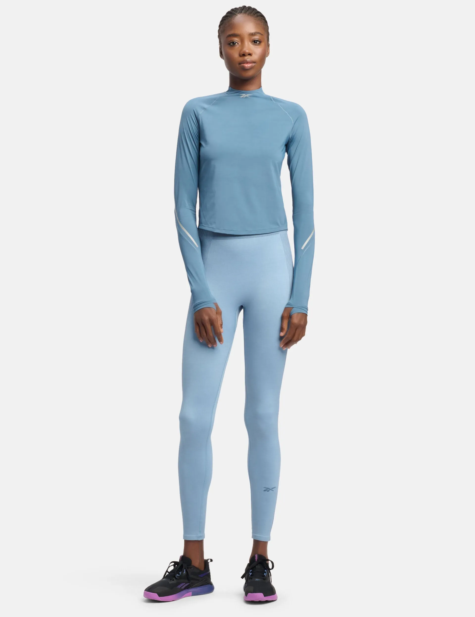 RBK-Lab Seamless 7/8 Leggings - Upgrade Blue