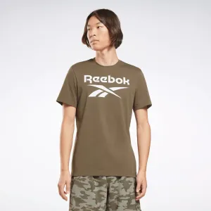 Reebok Men's Identity Big Logo T-Shirt Green Reebok