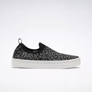Reebok Women's OnLux Slip-On Shoes Black Reebok