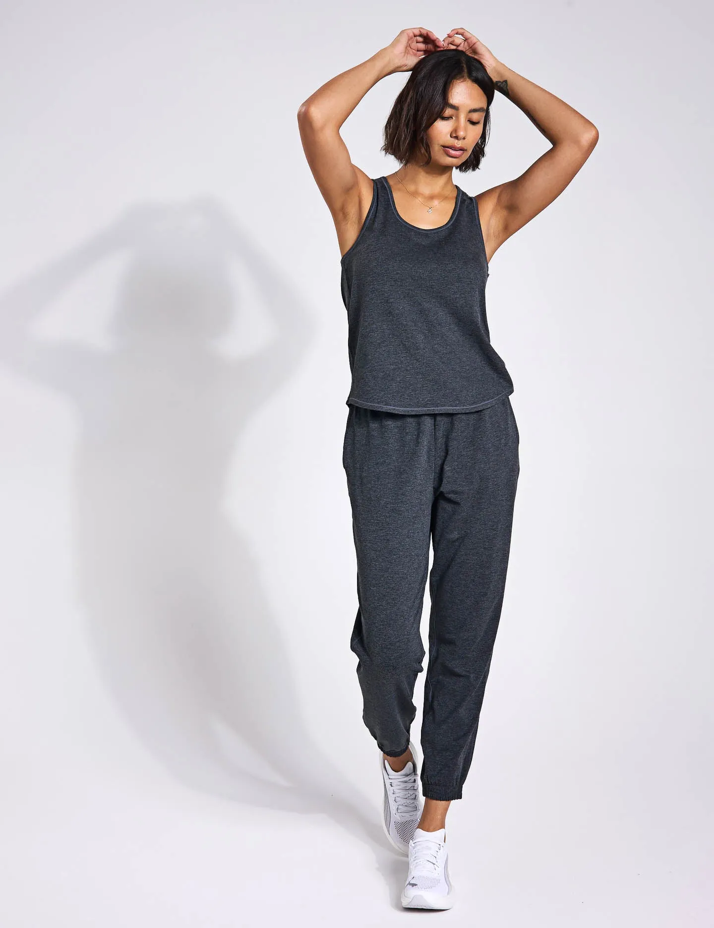 ReSet Relaxed Tank - Moon Heather