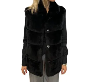 Rex Vest In Black