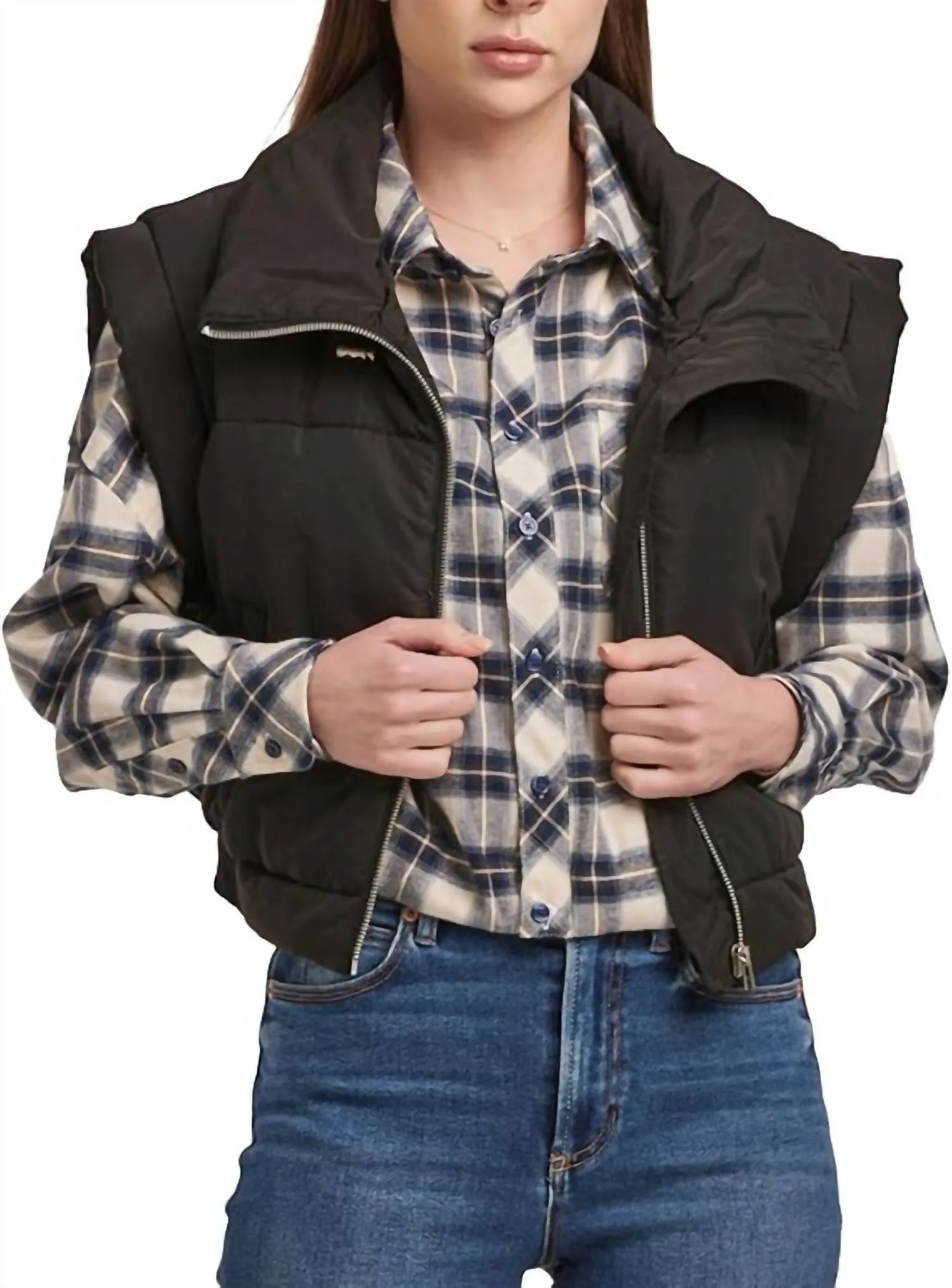 Rosalia Vest In Black