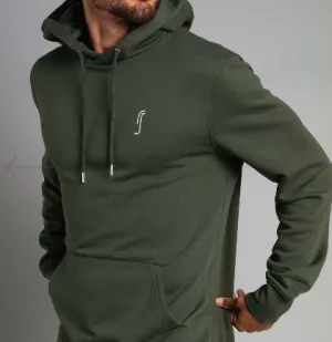 RS Men's Paris Hoodie - Deep grey/green Clothing Rs Men