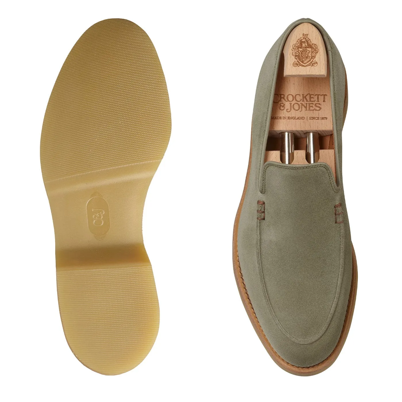Salcombe 2 Pistachio Suede