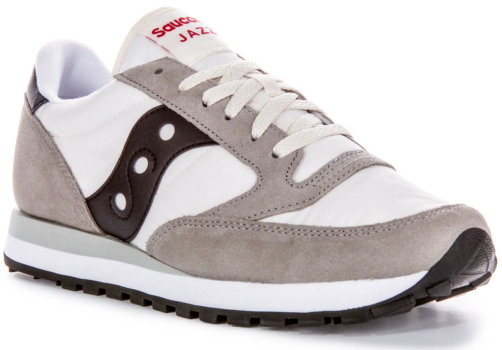 Saucony Jazz Original In White Grey For Men Shoes Saucony