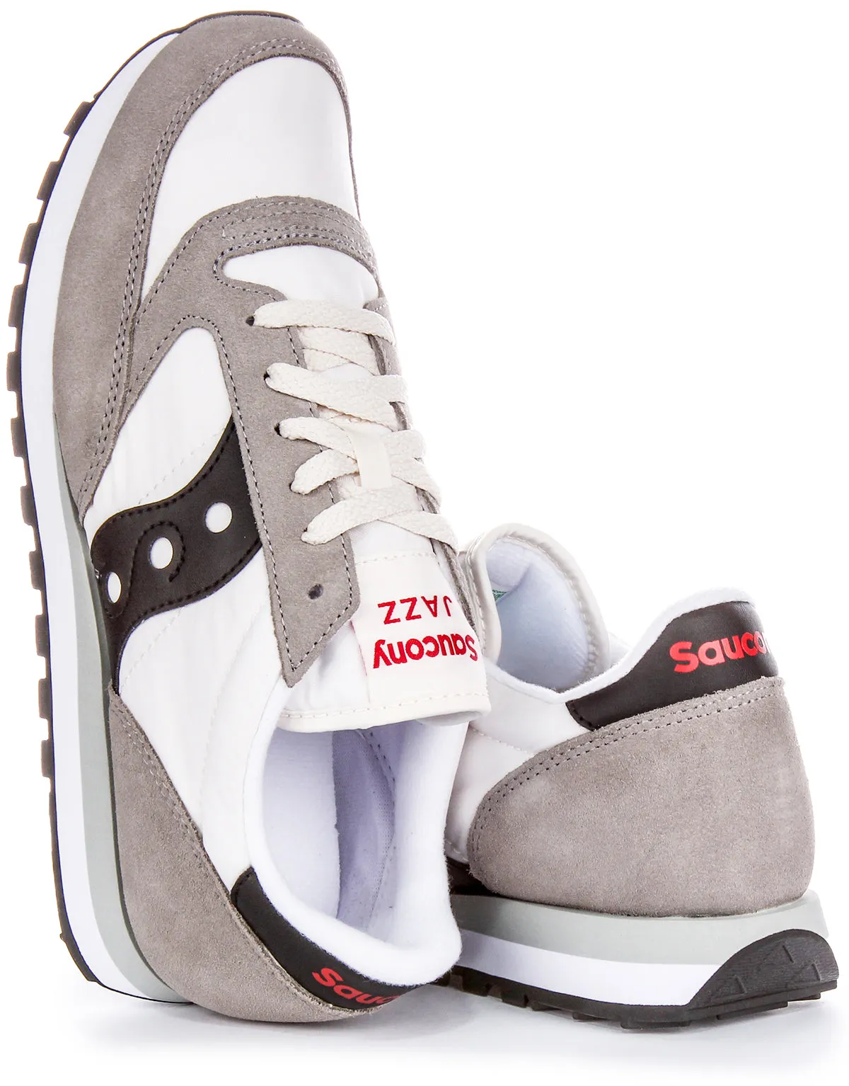 Saucony Jazz Original In White Grey For Men Shoes Saucony