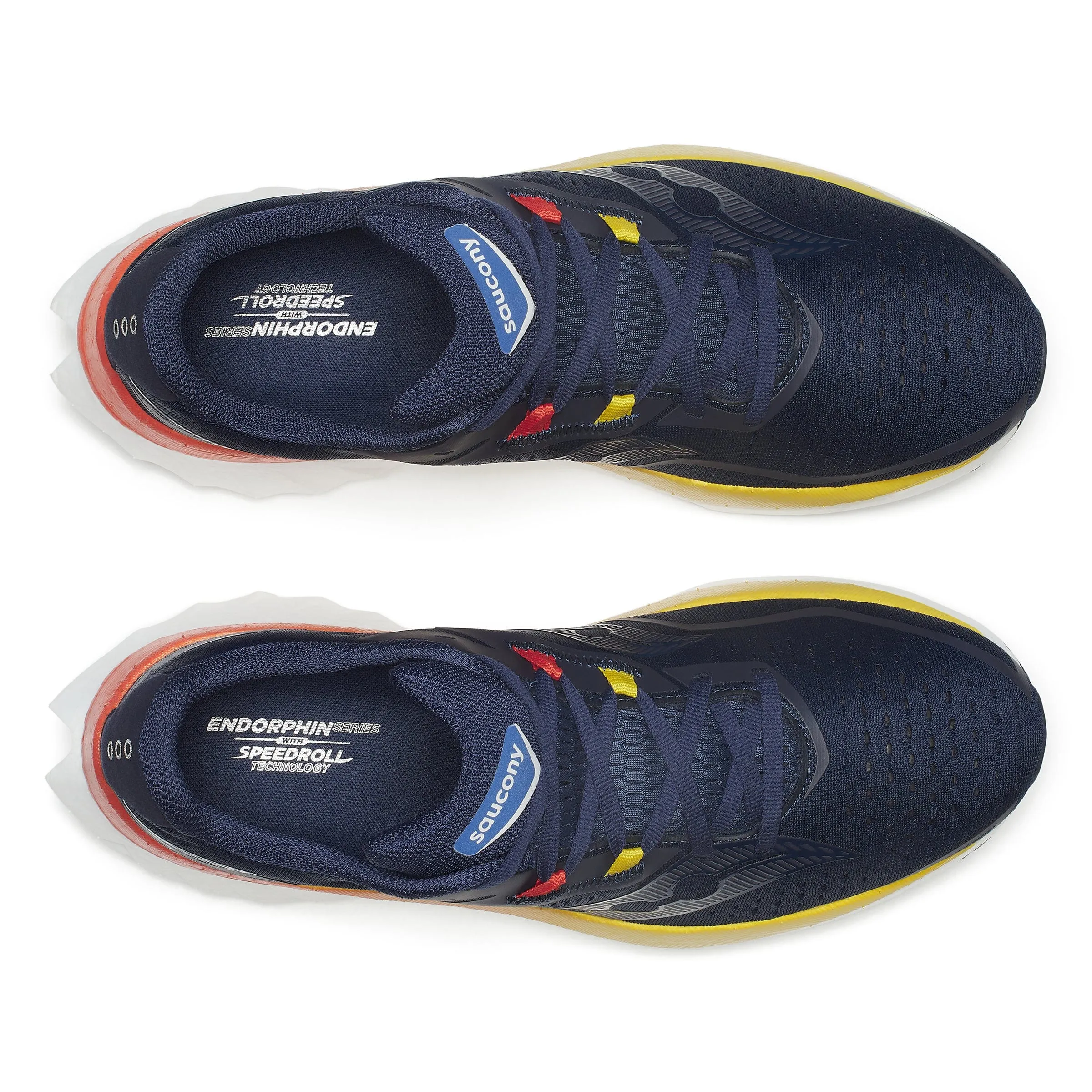 Saucony Men's Endorphin Speed 4 Running Shoes AW24 Navy/Spice Shoes_Saucony