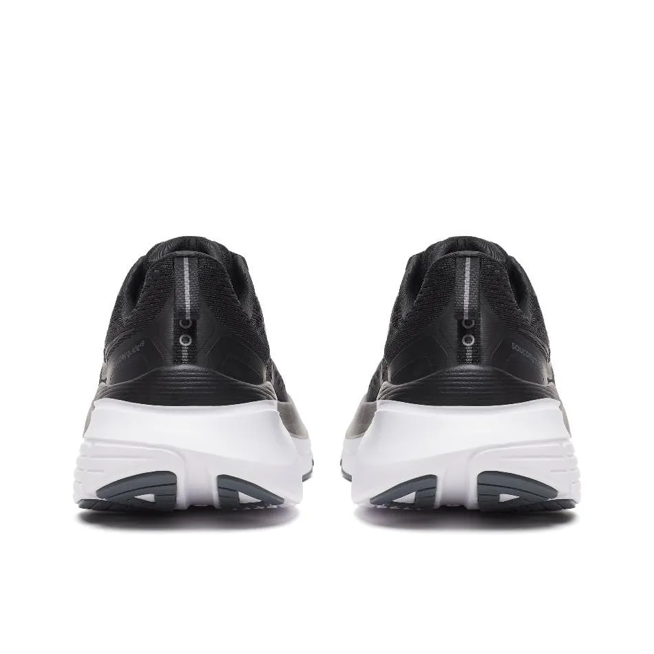 Saucony Men's Guide 18 Running Shoes in Black/White SS25 Shoes_Saucony