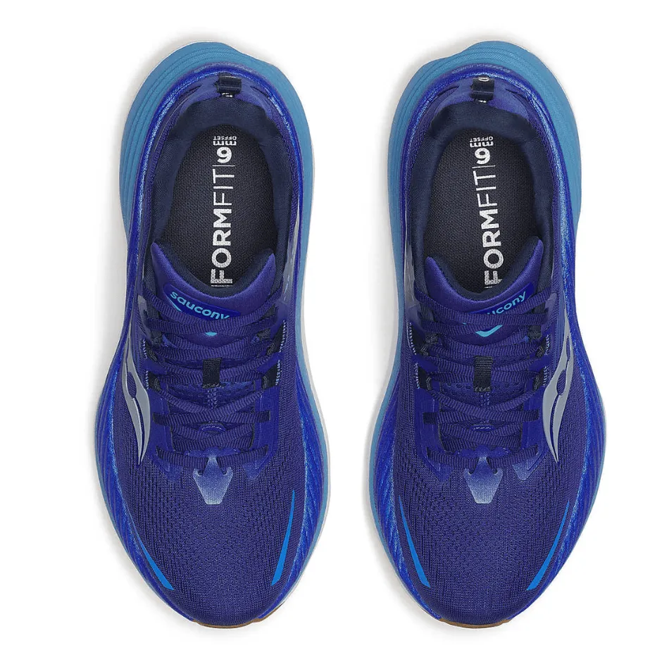 Saucony Men's Hurricane 24 Running Shoes in Azurite SS25 Shoes_Saucony